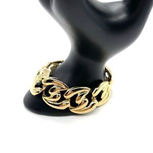 Vintage 80’s Link Bracelet Gold Tone
